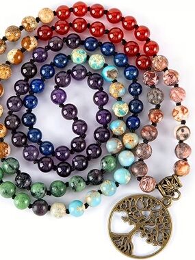 Tree of Life Chakra Mala